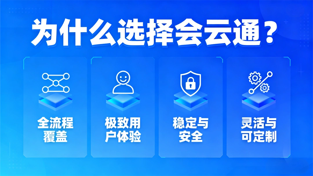 为什么选择会云通?